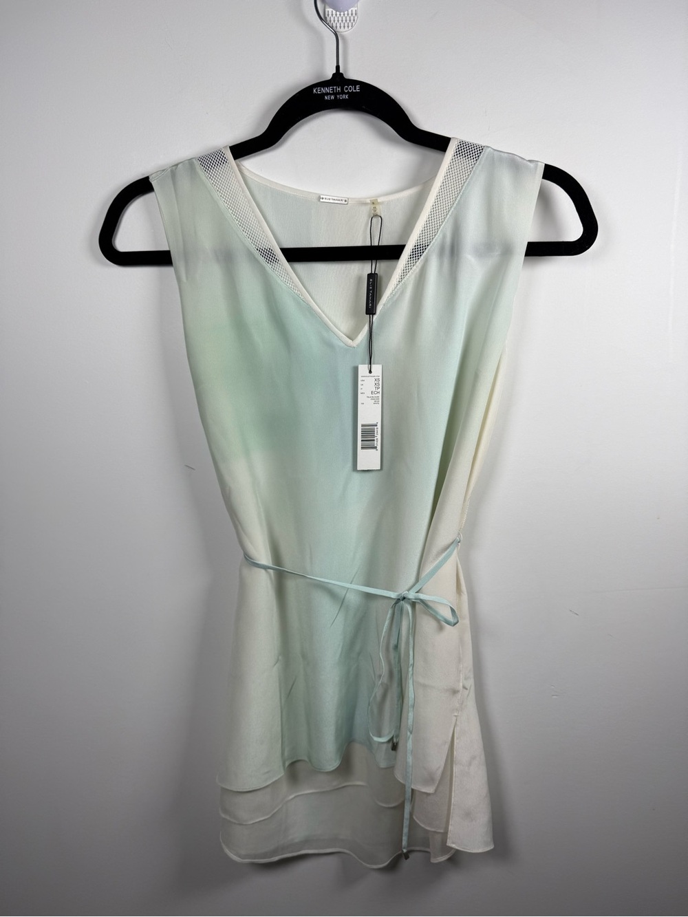 ELIE TAHARI | BNWT Ombre Talia Silk Sleeveless Top XS